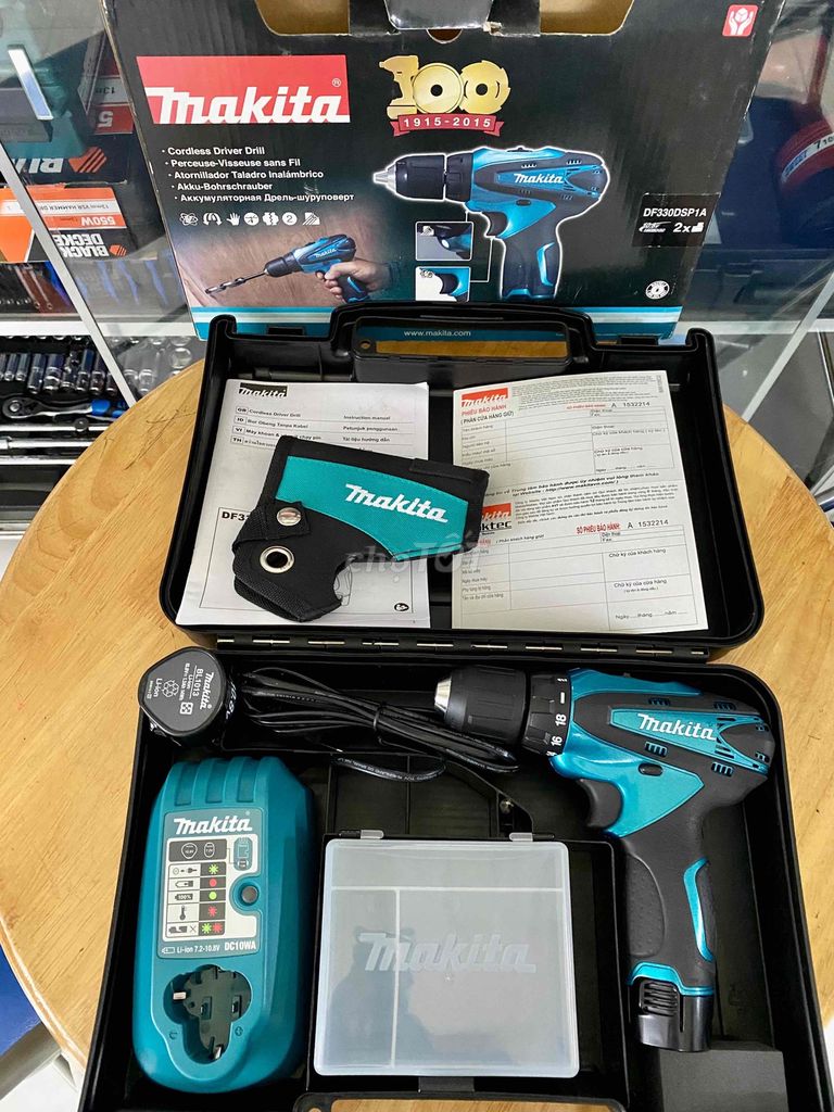 Thanh lý Máy khoan pin Makita DF330DSP1A mới 100%. Mua bán Đồ chuyên dụng, Giống nuôi trồng tại Thành phố Thủ Đức Tp Hồ Chí Minh được đăng bởi Nguyễn Văn Thường hình 3