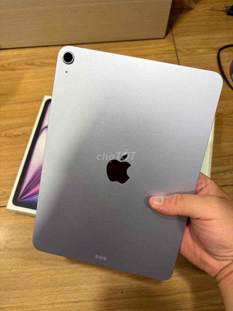 ipad air 7 11inch tím 128gb wifi pin100 bht1/2027. Mua bán Máy tính bảng tại Quận 3 Tp Hồ Chí Minh được đăng bởi Nam Á Mobile hình 1