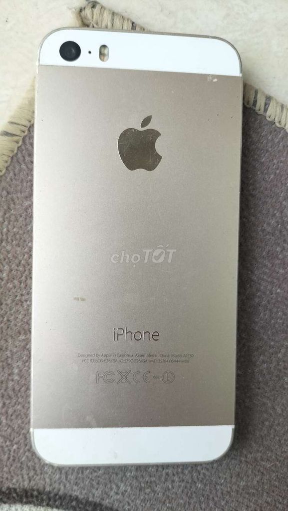 Apple iPhone 5S Vàng đồng Hư màn hình. Mua bán Điện thoại tại Quận Bình Tân Tp Hồ Chí Minh được đăng bởi Quan  hình 1