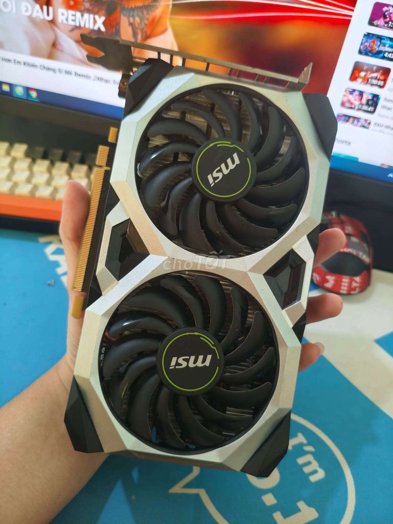 Card đồ họa MSI 1660 Super Ventus. Mua bán Linh kiện (RAM, Card...) tại Thành phố Gia Nghĩa Đắk Nông được đăng bởi vinh hình 1