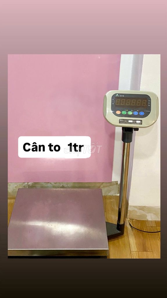 Cân điện tử 501E Kim loại Xám 100kg. Mua bán Đồ chuyên dụng, Giống nuôi trồng tại Quận Hoàn Kiếm Hà Nội được đăng bởi Duong Hoang hình 1