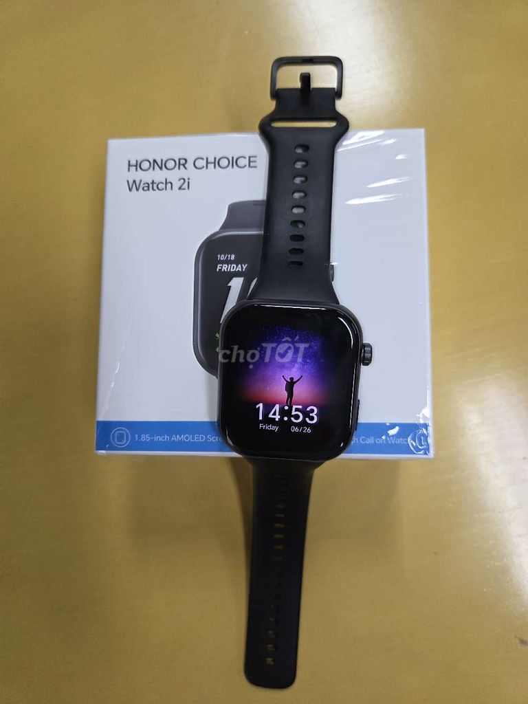 Honor Choice Watch 2i Đen. Mua bán Thiết bị đeo thông minh tại Quận Thanh Xuân Hà Nội được đăng bởi Le Quang hình 1