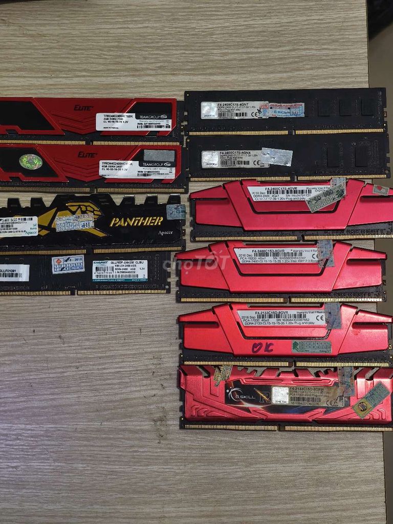RAM DDR4 4GB. Mua bán Linh kiện (RAM, Card...) tại Huyện Long Hồ Vĩnh Long được đăng bởi Đồ cũ thanh lý hình 1