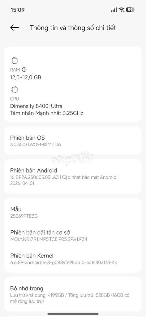 Xiaomi 15T 5G 512GB Xám. Mua bán Điện thoại tại Huyện Đắk Song Đắk Nông được đăng bởi Dũng hình 1