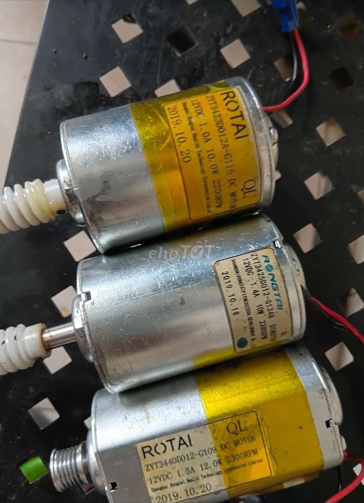 Động cơ DC ROTAi ZYT3430012-G115 10W 12V. Mua bán Đồ chuyên dụng, Giống nuôi trồng tại Quận Tân Bình Tp Hồ Chí Minh được đăng bởi A Tú hình 1