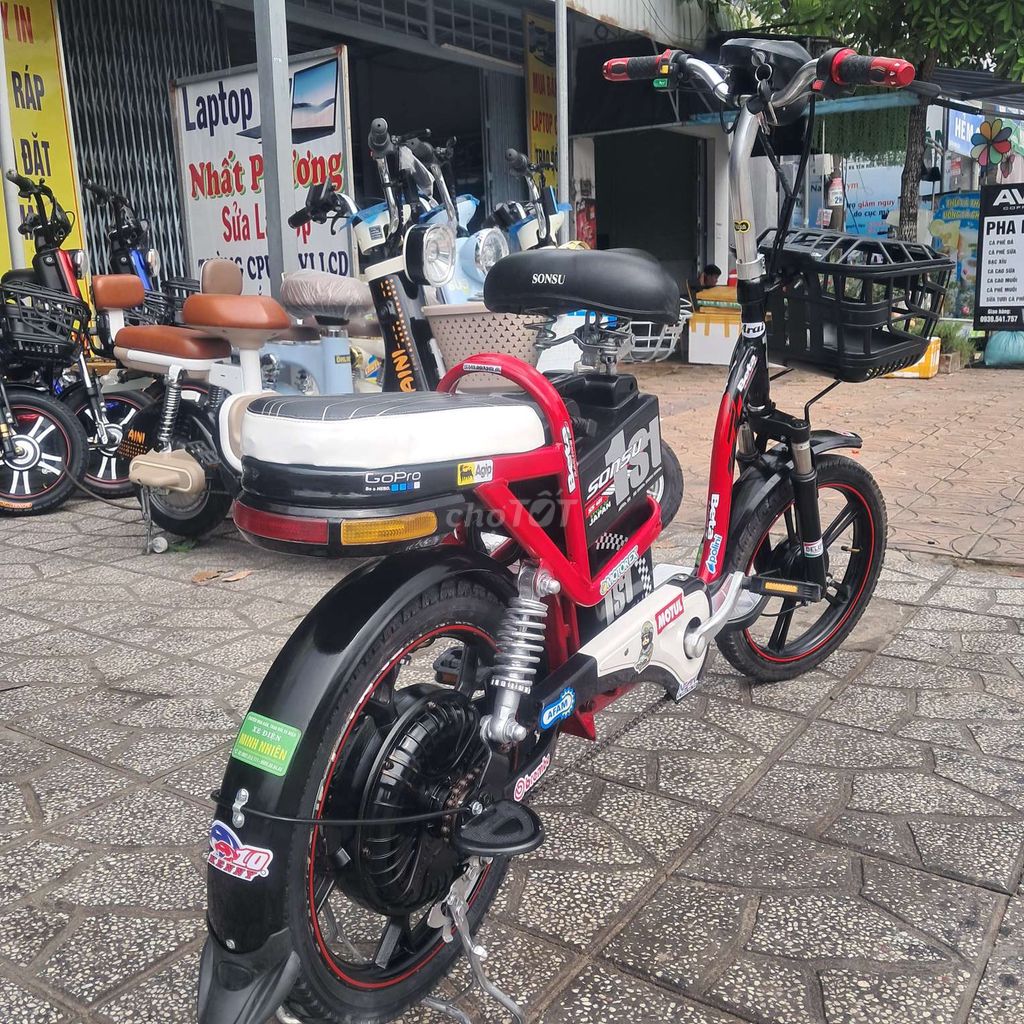 XE ĐẠP ĐIỆN HK BIKE (PEGA) CÒN ĐẸP GIÁ RẺ