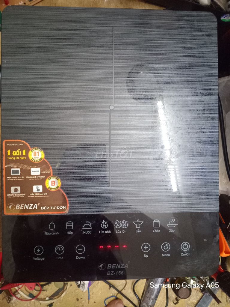 Bếp từ đơn Benza BZ-156 Inverter mặt kính rất mới. Mua bán Bếp, lò, đồ điện nhà bếp tại Quận Hải An Hải Phòng được đăng bởi Tuan Tran hình 1