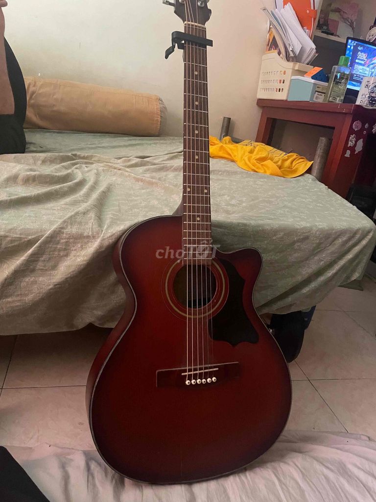 Đàn guitar acoustic Nâu đỏ cho người mới bắt đầu. Mua bán Nhạc cụ tại Quận Gò Vấp Tp Hồ Chí Minh được đăng bởi Phuc Oiz hình 1