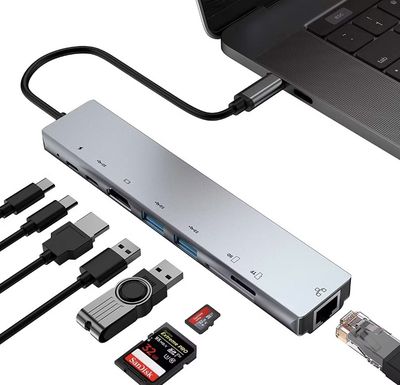 💛Hub Type-C 8-in-1: "Giải Cứu" Laptop Của Bạn!. Mua bán Phụ kiện (Màn hình, Chuột...) tại Quận Thanh Khê Đà Nẵng được đăng bởi HLương Kdoanh DN2 