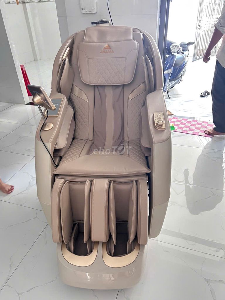 Ghế massage Asama Sonic 68 Trắng kem. Mua bán Bàn ghế tại Thành phố Cao Lãnh Đồng Tháp được đăng bởi lantuongasama hình 1