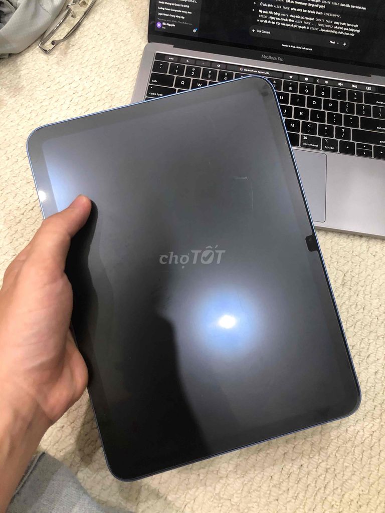 Apple iPad Gen 10 256GB Xanh Đã sử dụng. Mua bán Máy tính bảng tại Huyện Thanh Trì Hà Nội được đăng bởi Bảo Quốc hình 1