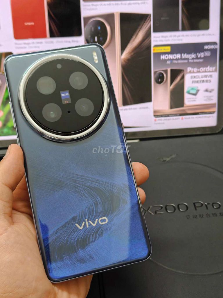 Vivo X200 Pro 512GB Xanh. Mua bán Điện thoại tại Quận Hà Đông Hà Nội được đăng bởi Tài hình 1