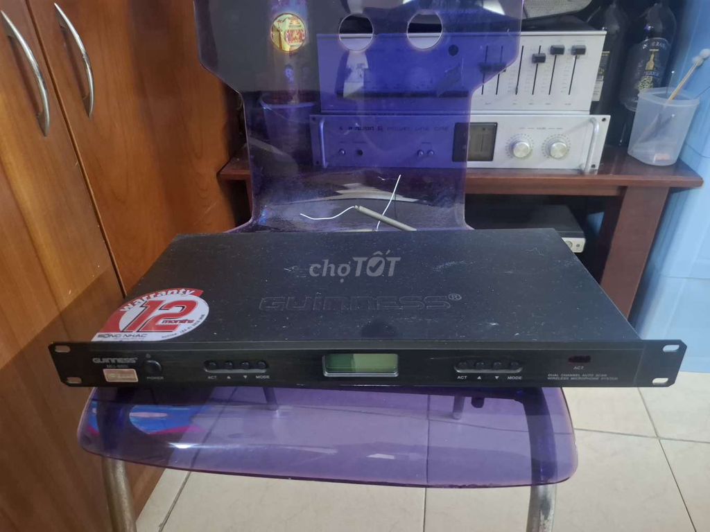 Micro không dây GUINNESS MU-880i Đen. Mua bán Tivi, Âm thanh tại Quận 8 Tp Hồ Chí Minh được đăng bởi Hào hình 1