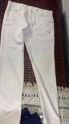 Quần dài Puma trắng cotton nam size 32. Mua bán Quần áo tại Quận 5 Tp Hồ Chí Minh được đăng bởi chuyên hàng korea