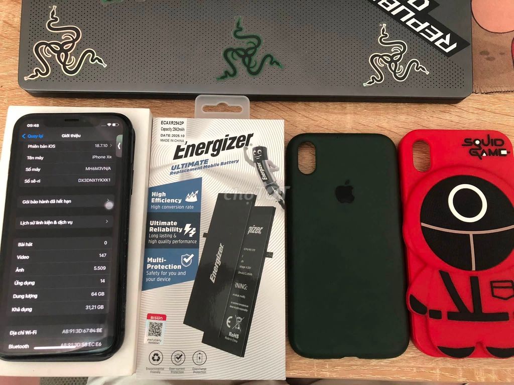 Apple iPhone XR 64GB Đen Đã qua sử dụng. Mua bán Điện thoại tại Quận 7 Tp Hồ Chí Minh được đăng bởi Hội Đồ Điện Tử hình 1