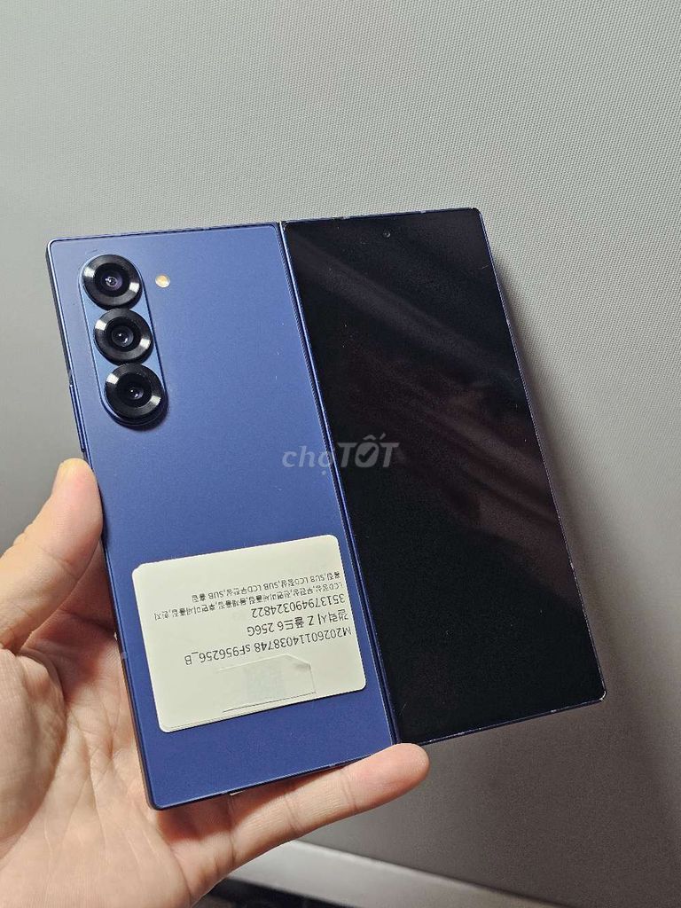 Z Fold6 Zin, còn áp suất. Mua bán Điện thoại tại Quận Thanh Xuân Hà Nội được đăng bởi Tuyết Tuyết hình 1