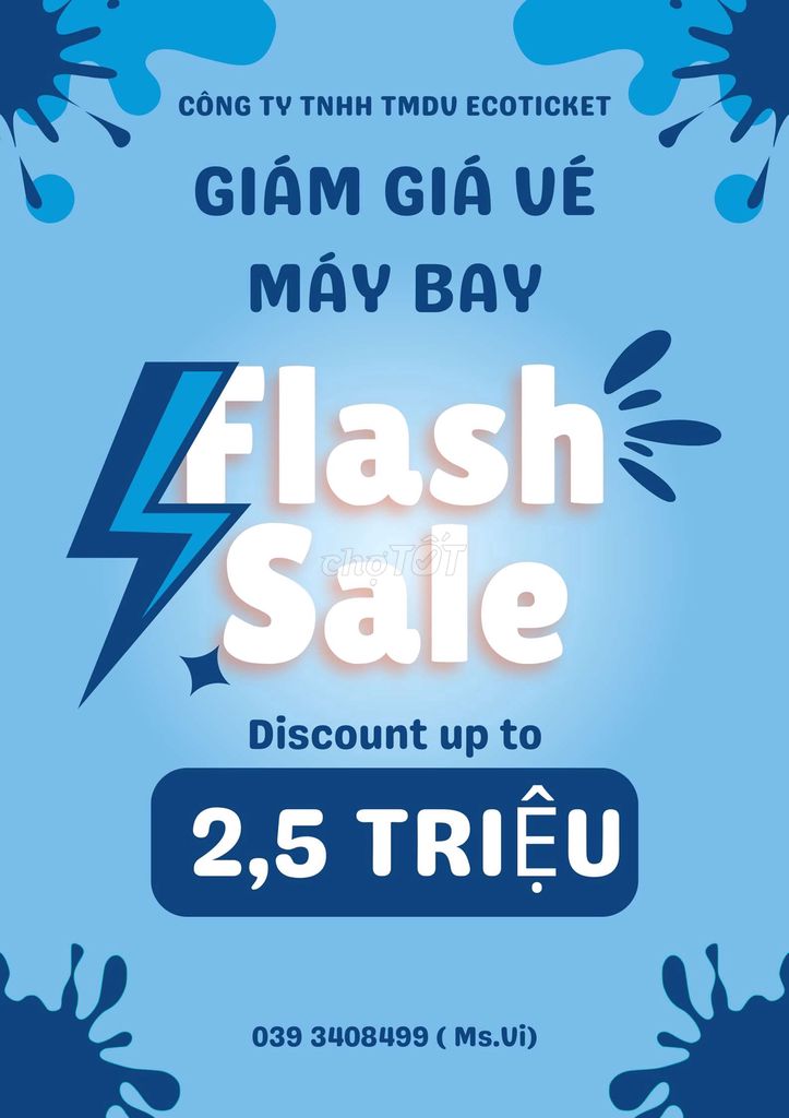 GIẢM GIÁ VÉ COMBO VÉ ĐI DU LỊCH, MÁY BAY 2,5 TRIỆU