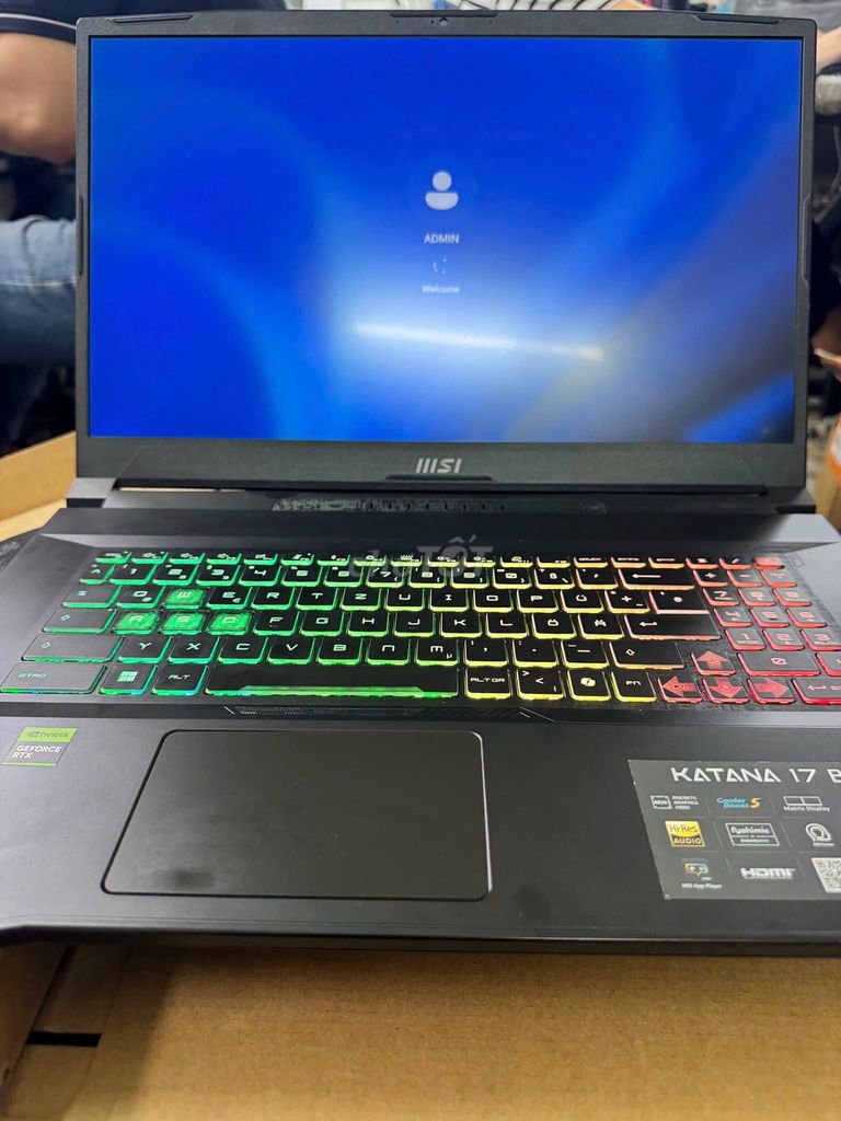 MSI Katana 17 B13VGK i9-13900H RTX 4070 16GB 1TB. Mua bán Laptop tại Thành phố Buôn Ma Thuột Đắk Lắk được đăng bởi Lại Văn Tín  hình 1