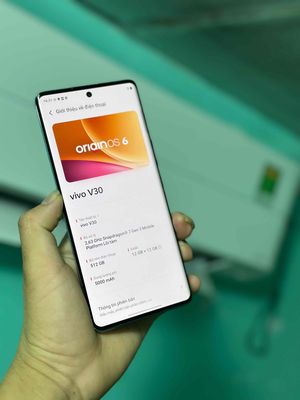 vivo v30 5g 12+12'512 cuc khum rin ap chinh hang