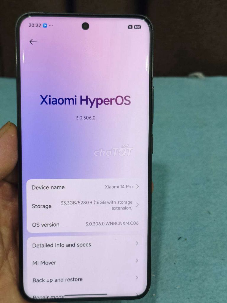 Xiaomi 14 Pro 16GB/512GB Đen. Mua bán Điện thoại tại Quận Hoàng Mai Hà Nội được đăng bởi Nguyennoi hình 1