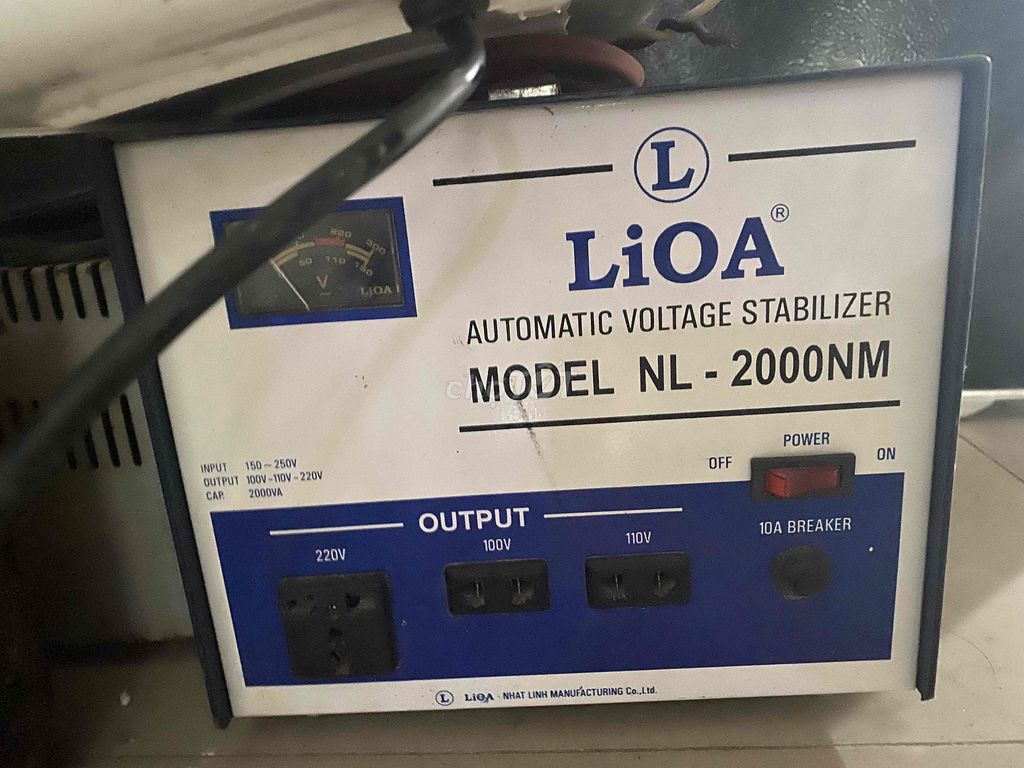 Ổn áp Lioa NL-2000NM. Mua bán Đồ chuyên dụng, Giống nuôi trồng tại Huyện Đông Anh Hà Nội được đăng bởi Hoan hình 1