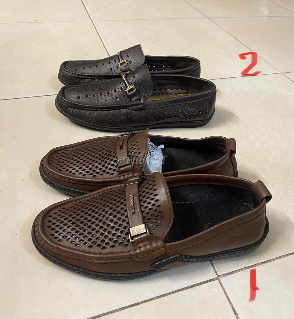 Giày da hiệu SD. Rolunt, size 39 và 41