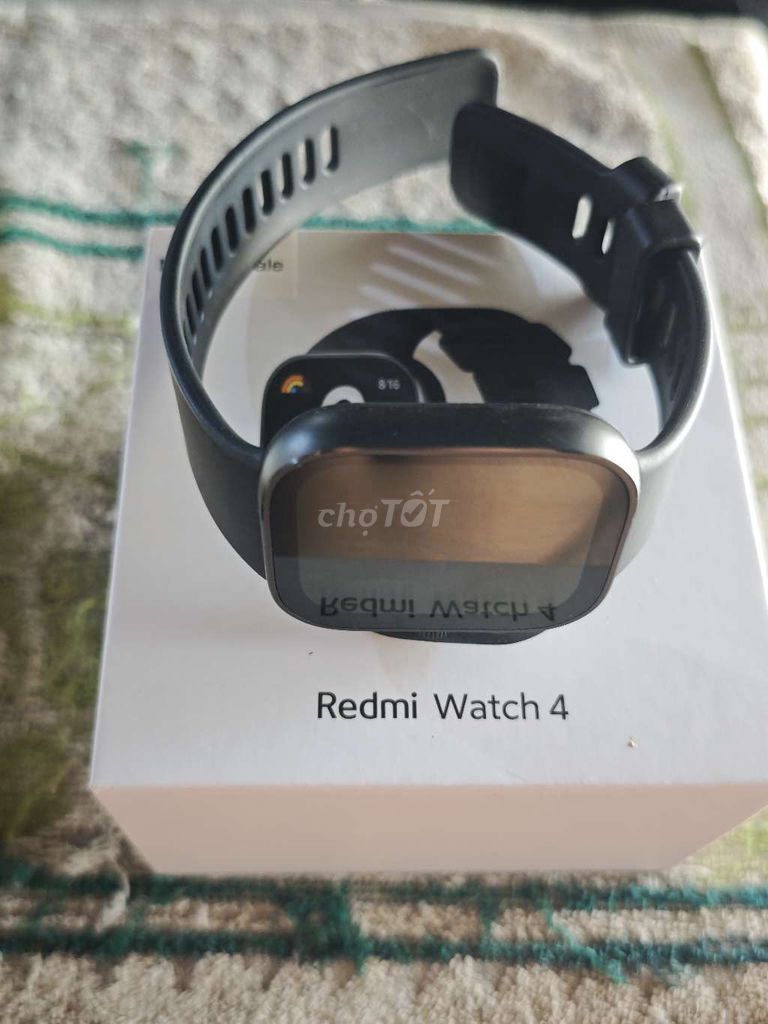 Xiaomi Redmi Watch 4 Đen. Mua bán Thiết bị đeo thông minh tại Huyện Đạ Tẻh Lâm Đồng được đăng bởi bảy  hình 1