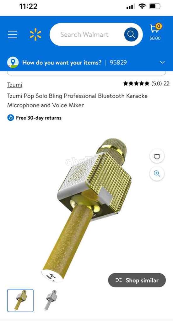 Micro-LoaKaraoke Bluetooth Không Dây Di Động Tzumi