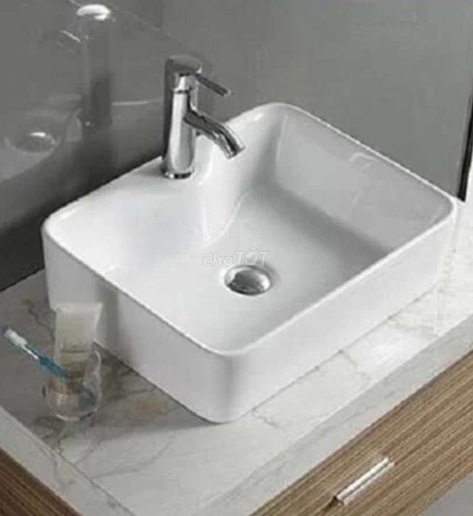 Chậu lavabo tô sứ đặt bàn