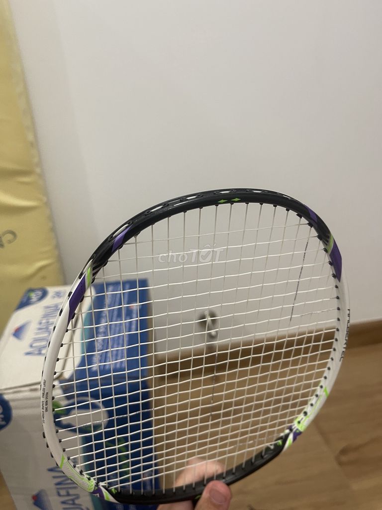 Vợt cầu lông Lining Halbertec Motor Đen trắng