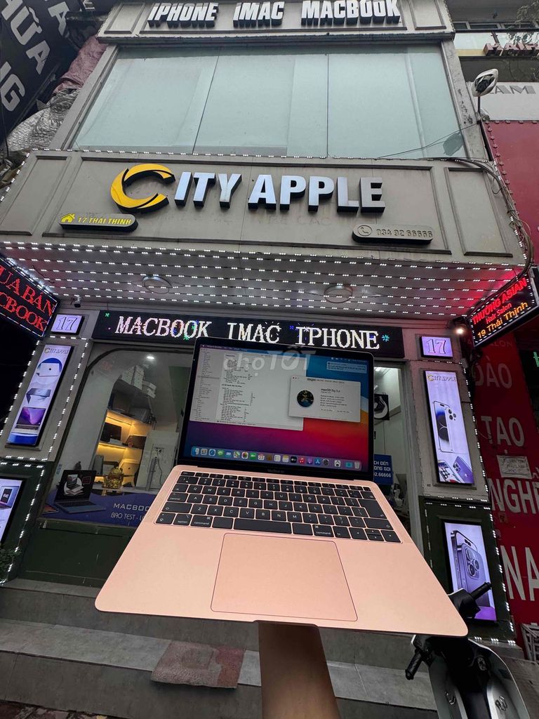 SALE BÙNG NỔ MACBOOK AIR  2018 I5 RAM 8 SSD 128 Má