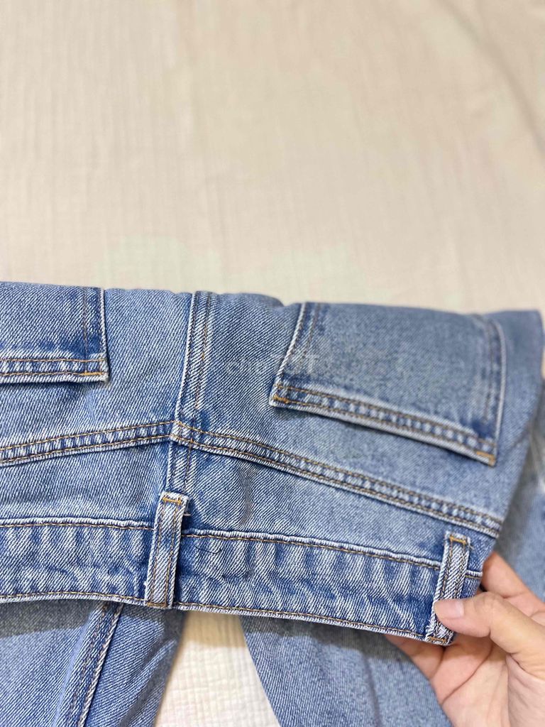 Quần jeans Mx Jeans xanh nhạt size S. Mua bán Quần áo tại Huyện Thuỷ Nguyên Hải Phòng được đăng bởi Hoàng Yến hình 3