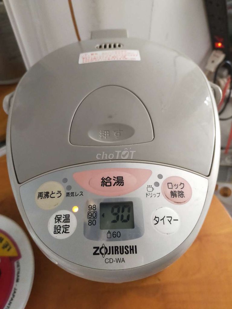 Bình Thủy điện Zojirushi nđ Nhật giữ nhiệt 24/24