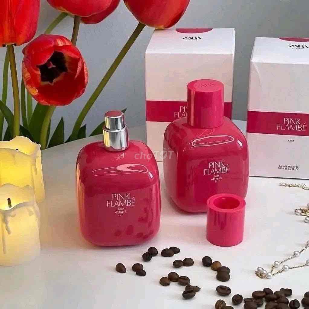 Nước hoa Zara Pink Flambé Nữ. Mua bán Nước hoa tại Quận Bình Tân Tp Hồ Chí Minh được đăng bởi Đông Nghi  hình 1