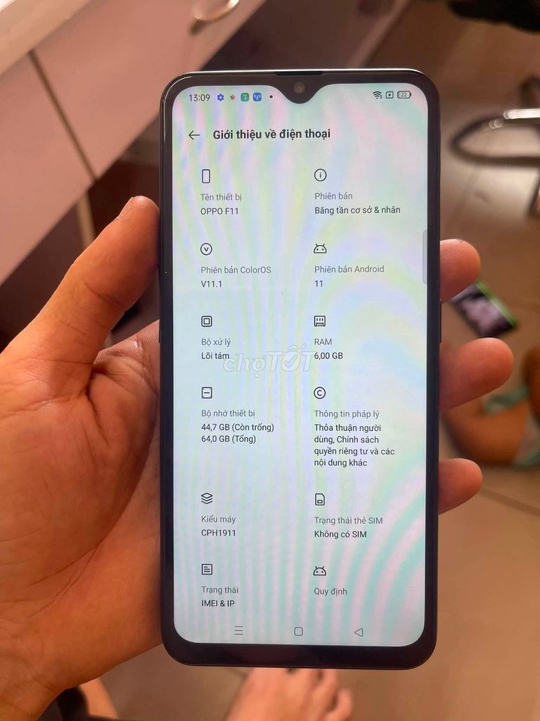 Oppo F11 64GB Đen. Mua bán Điện thoại tại Quận 1 Tp Hồ Chí Minh được đăng bởi Hội Đồ Điện Tử hình 1