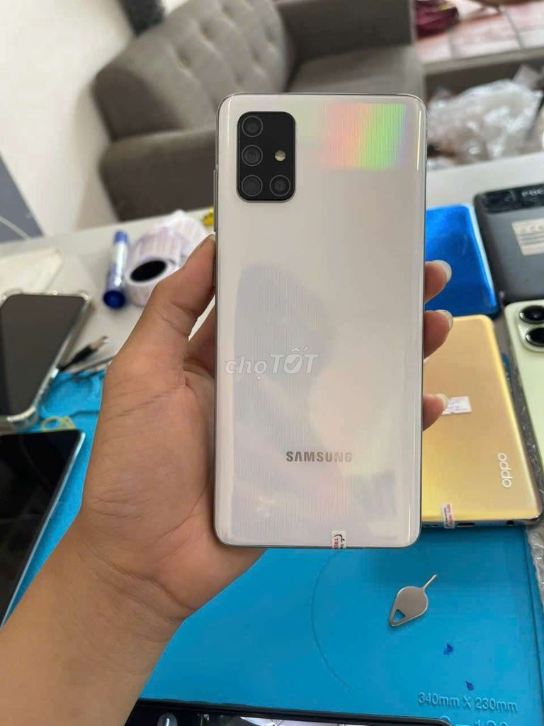 Samsung A71, 8GB/128GB, mvt, đẹp. Mua bán Điện thoại tại Thành phố Thủ Dầu Một Bình Dương được đăng bởi Phước Mobile hình 1