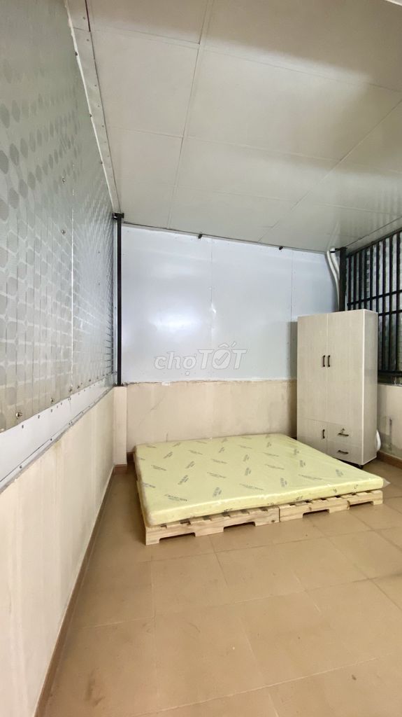 Phòng mây lạnh 18m2 gần Bến Thành cho nam thuê