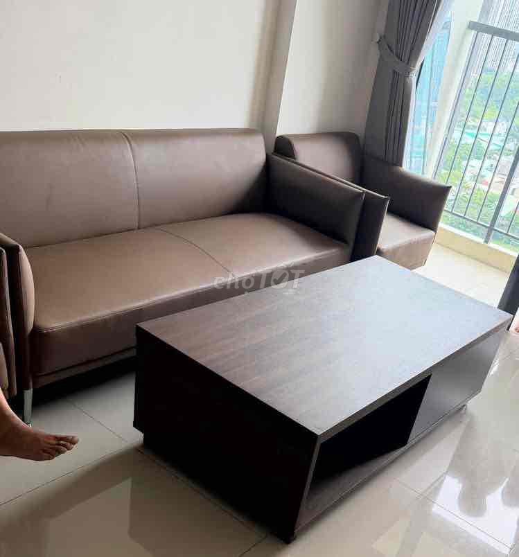 Ghế sofa GOVI Da cao cấp Nâu. Mua bán Bàn ghế tại Thành phố Thuận An Bình Dương được đăng bởi Sơn hình 1