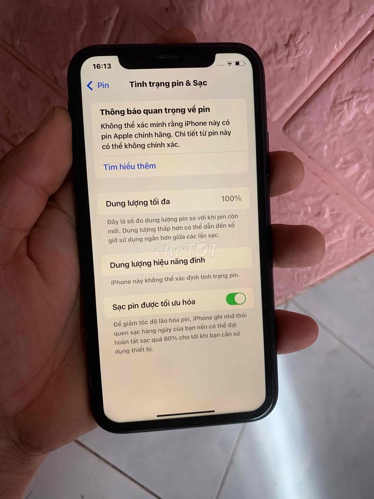 iPhone Xr 64GB Đen Máy lock. Mua bán Điện thoại tại Quận Cái Răng Cần Thơ được đăng bởi điện thoại cũ zin chuẩn hình 1