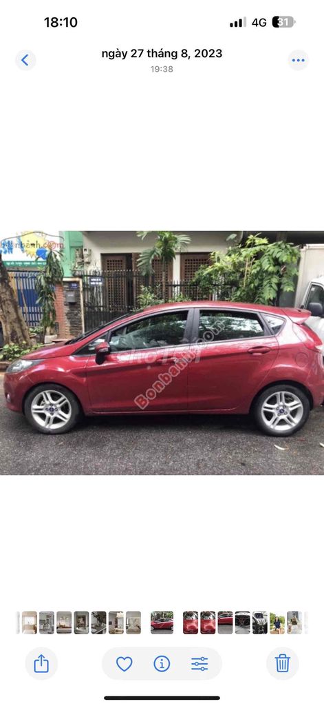 Ford Fiesta 2011 Hatchback 73340 km. Mua bán Ô tô tại Quận Đống Đa Hà Nội được đăng bởi Hà Hương hình 4