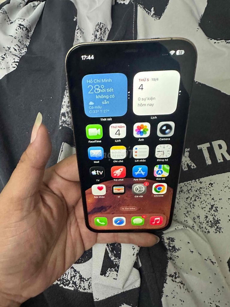 iPhone 12 Pro Max 128GB QTe truetone ok ko face id. Mua bán Điện thoại tại Thành phố Thủ Đức Tp Hồ Chí Minh được đăng bởi bin  hình 1