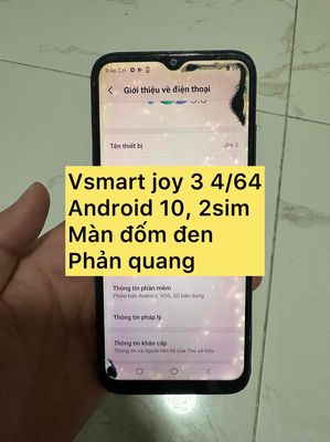 Vsmart joy 3 4/64. Mua bán Điện thoại tại Thành phố Thủ Đức Tp Hồ Chí Minh được đăng bởi Phạm Văn Thạch
