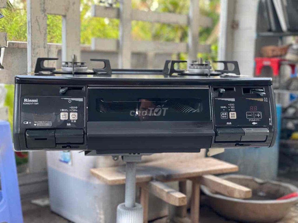 Bếp ga âm Rinnai KGM62VT-TBR. Mua bán Bếp, lò, đồ điện nhà bếp tại Thị xã Tân Châu An Giang được đăng bởi Duy Anh Phạm Huỳnh hình 1