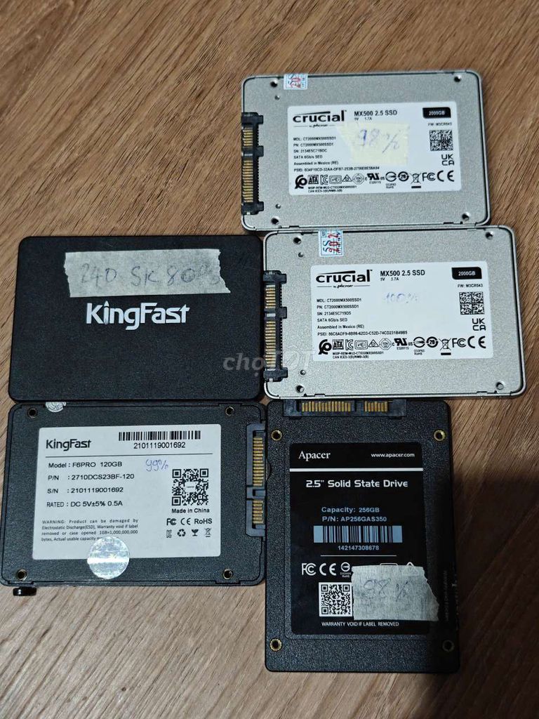 Ổ cứng SSD sata  2,5 256GB. Mua bán Linh kiện (RAM, Card...) tại Quận Cầu Giấy Hà Nội được đăng bởi Ánh Dương hình 1