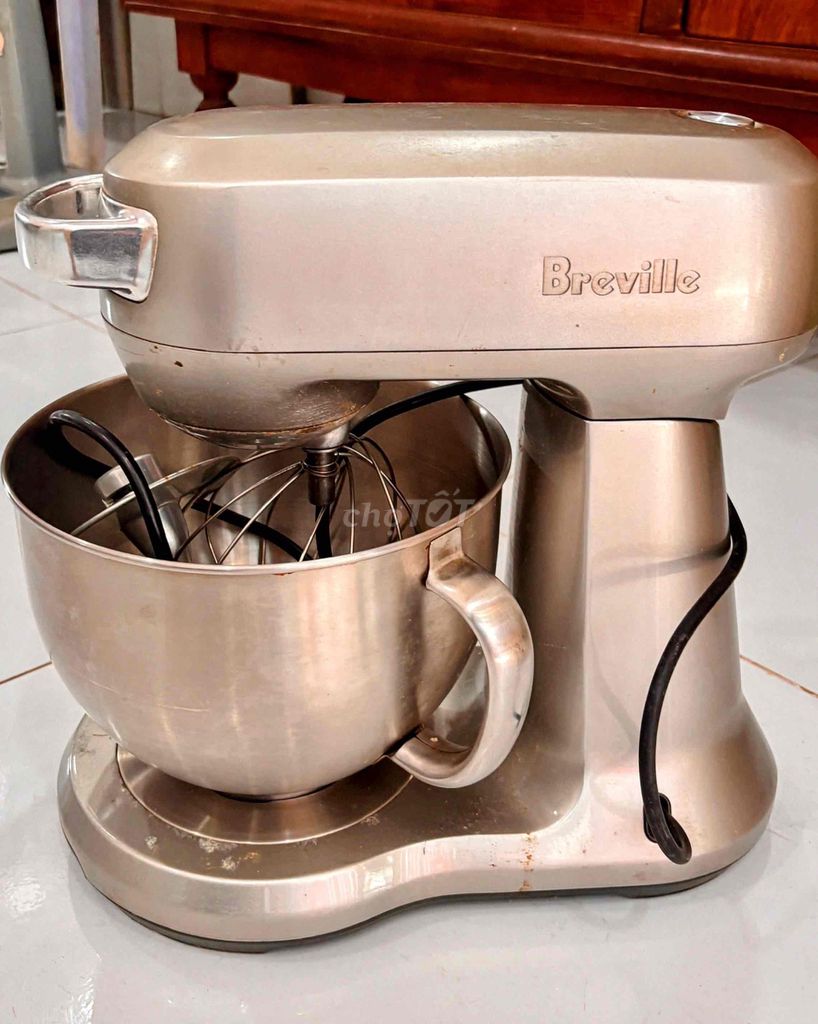 Máy trộn bột Breville Bạc. Mua bán Bếp, lò, đồ điện nhà bếp tại Huyện Đức Hòa Long An được đăng bởi O HUẾ hình 1