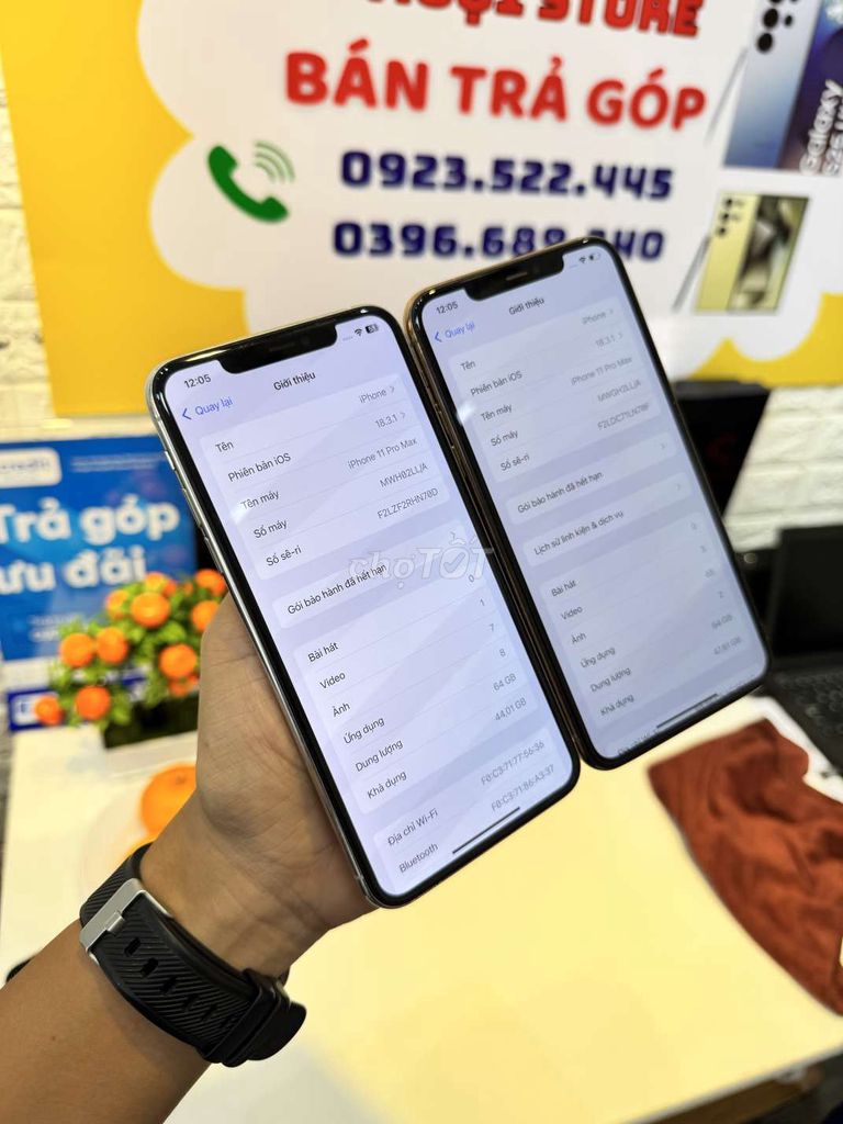 iphone 11 Pro Max quốc tế nhận gl