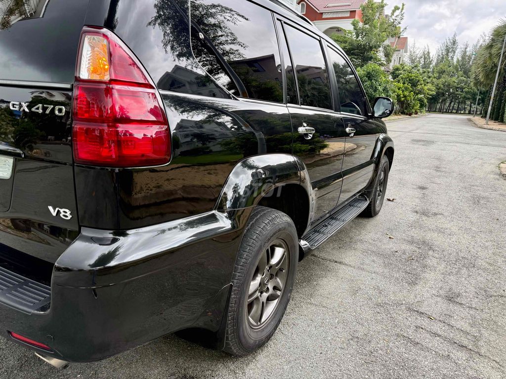 Lexus GX470 2007 чёрный