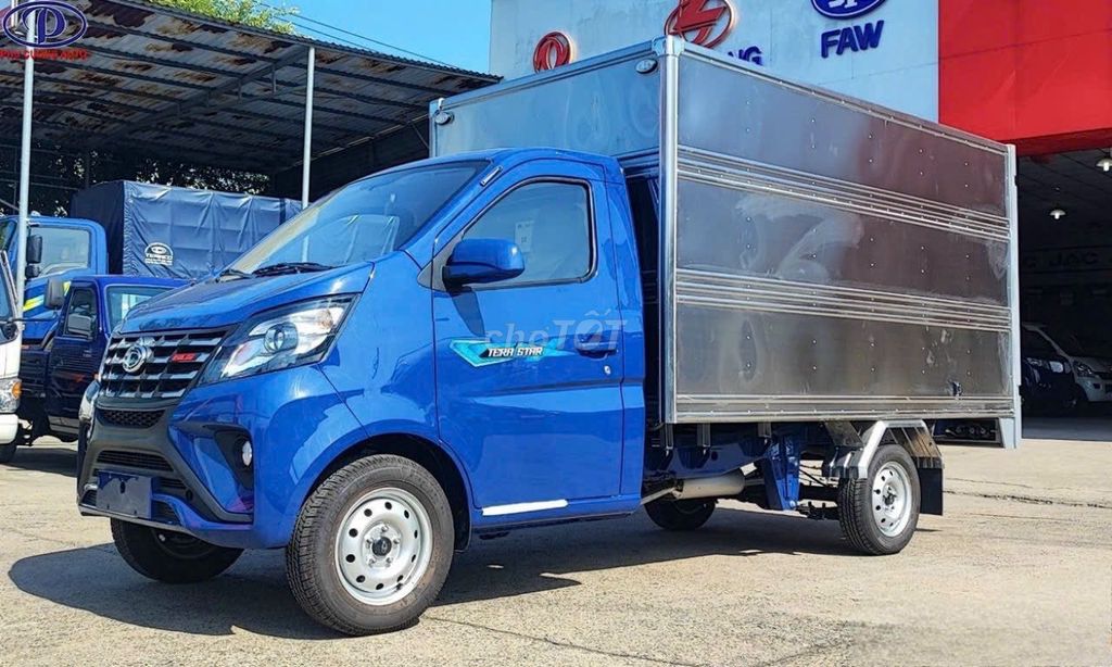 Xe tải Tera star thùng kín 970kg, dài 3m05