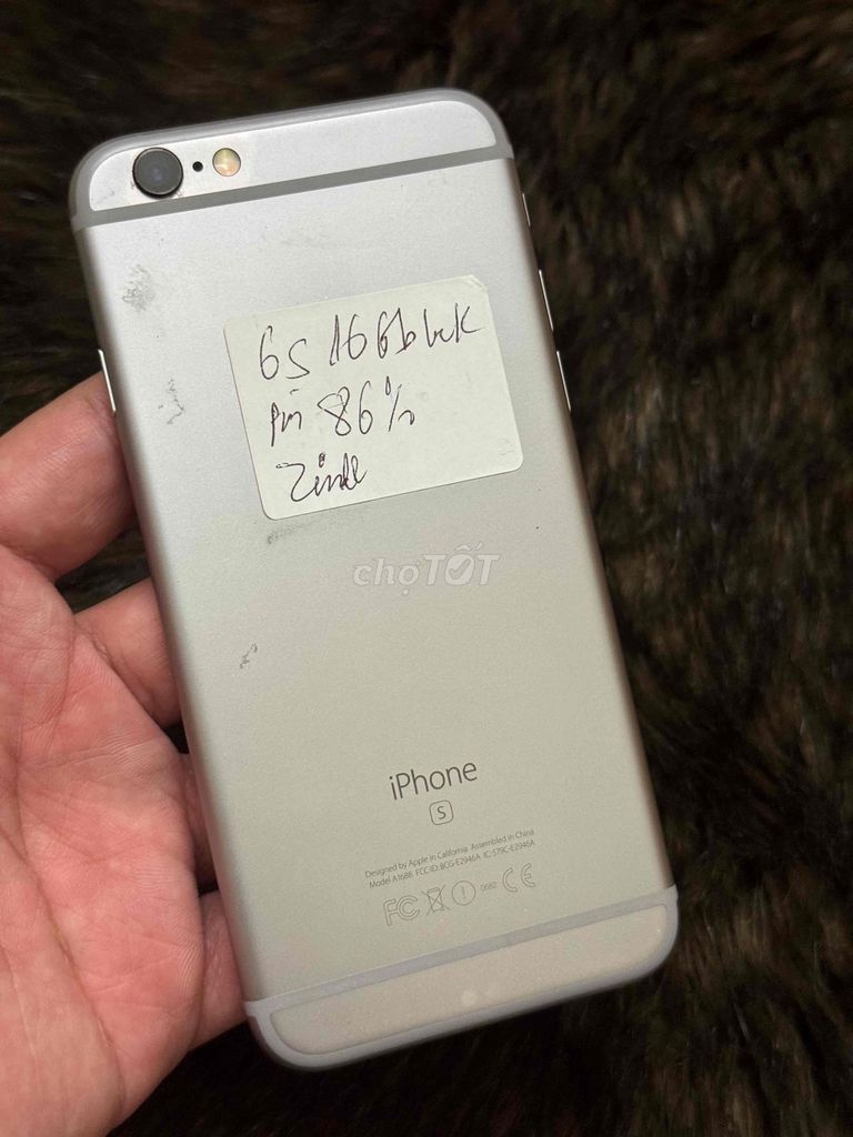iPhone 6S 16GB grey zin 100%. Mua bán Điện thoại tại Quận Long Biên Hà Nội được đăng bởi khoi dang minh hình 1