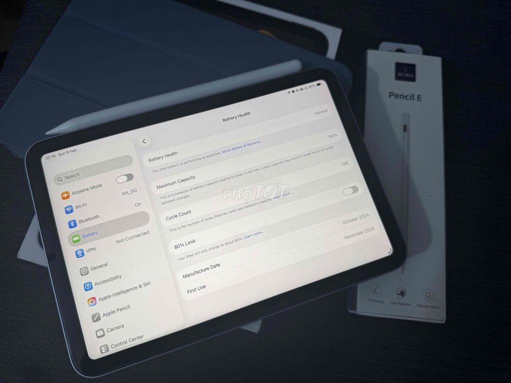Apple iPad mini 7 Xanh Đã sử dụng. Mua bán Máy tính bảng tại Quận Gò Vấp Tp Hồ Chí Minh được đăng bởi An hình 1